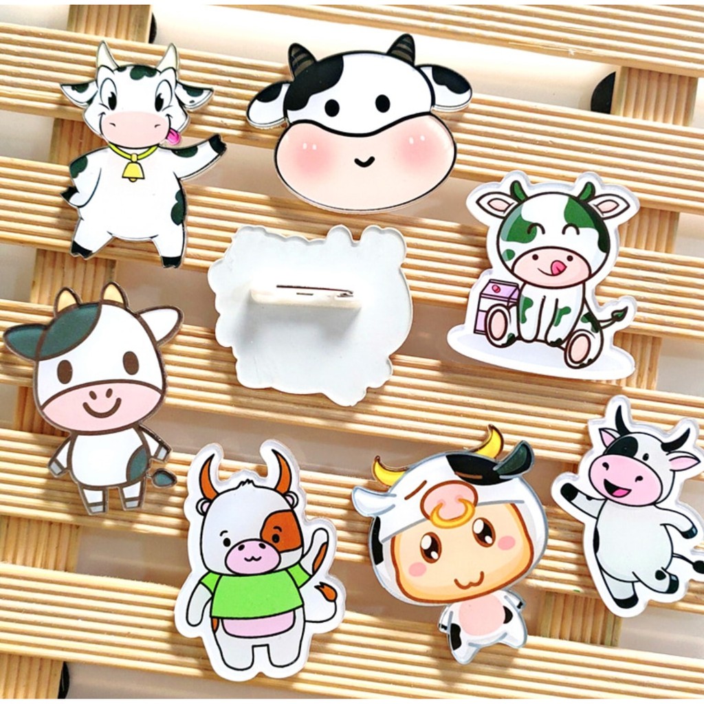 PIN CÀI sticker cài BALO, CÀI ÁO xinh