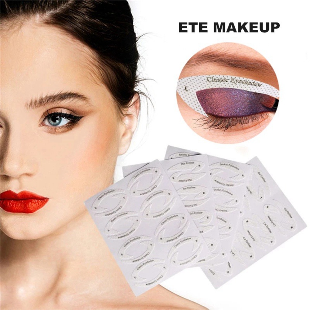 Bộ 4 Khuôn Kẻ Mắt/Đánh Phấn Mắt Dễ Sử Dụng Cho Người Mới Bắt Đầu