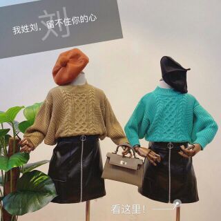 Áo len thừng cánh dơi