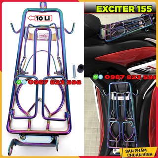 Baga exciter 155 mẫu 10 li 7 màu titan - baga ex 155 titan