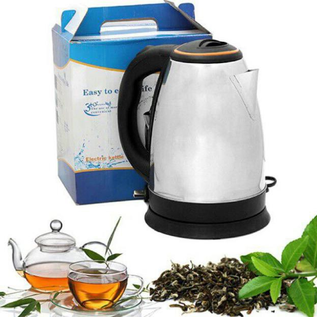 [Mã ELFLASH5 giảm 20K đơn 50K] Ấm đun nước siêu tốc 1,8lít Electric Kettle