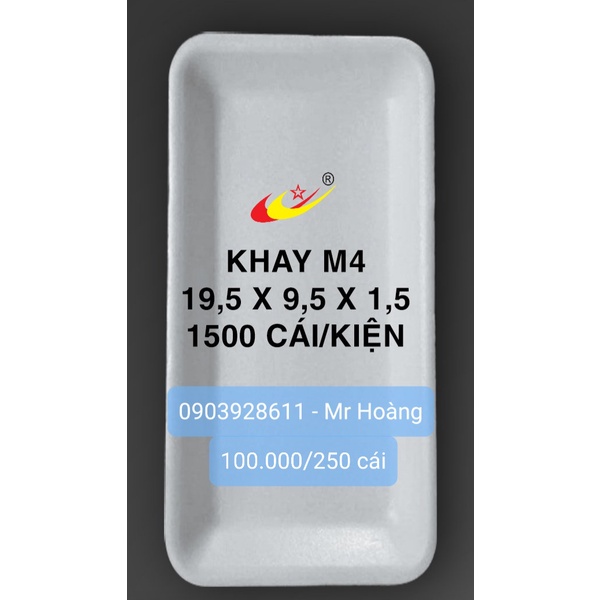 Khay xốp đựng thực phẩm