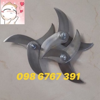 Lưỡi dao 3 cánh máy xay thịt, máy xay giò, xay thịt cá, ...