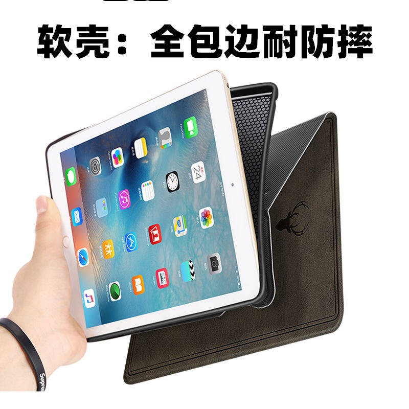 Bao Da Máy Tính Bảng Kèm Bàn Phím Bluetooth Chống Rơi Cho Logitech & 2020 Ipad10.2 Air1 Apple Ipad5 Tablet 6 9.7ipad234 Mini Ốp