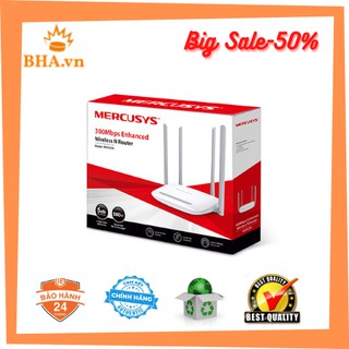 Bộ phát wifi mercusys 4 râu MW325R