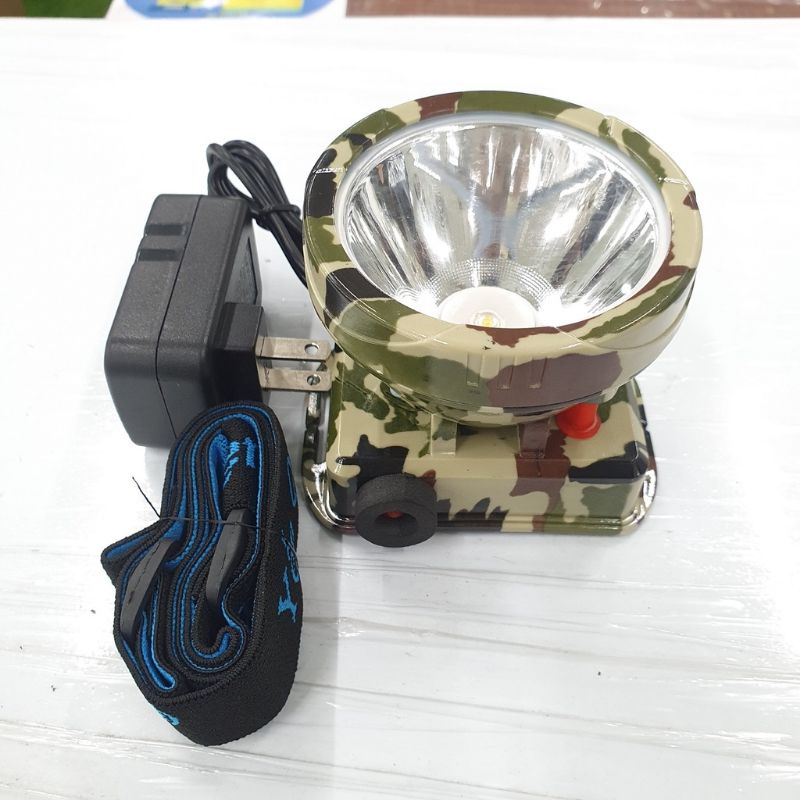 Đèn Pin Đội Đầu Siêu Sáng, Chống Nước 100W Pin Sạc
