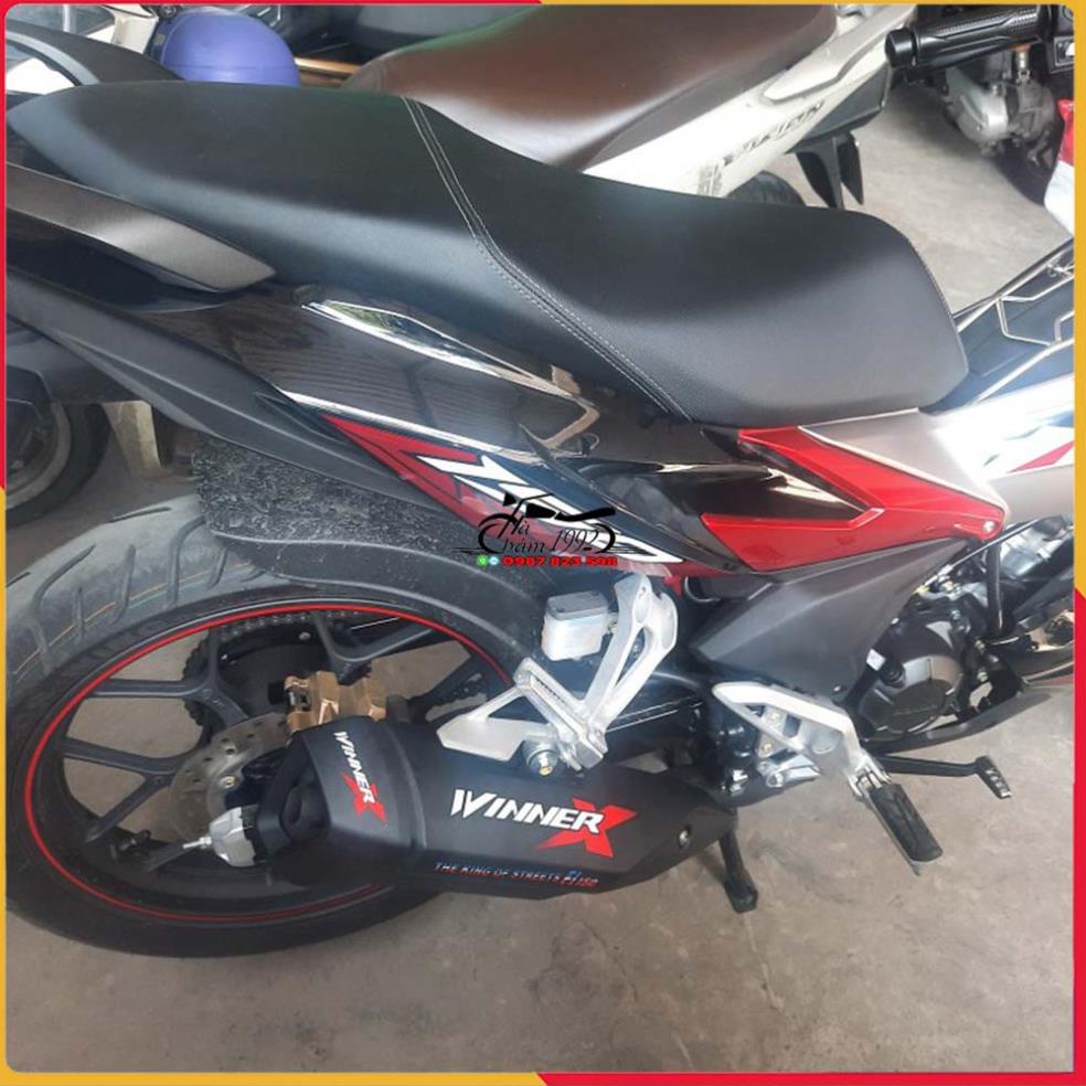 ✅ Ốp Pô Và Chụp Đuôi Pô Winner X 2019 - 2022 Bản Màu Sporty - Bộ Chụp Pô Winner V2, Winner V3 ✅