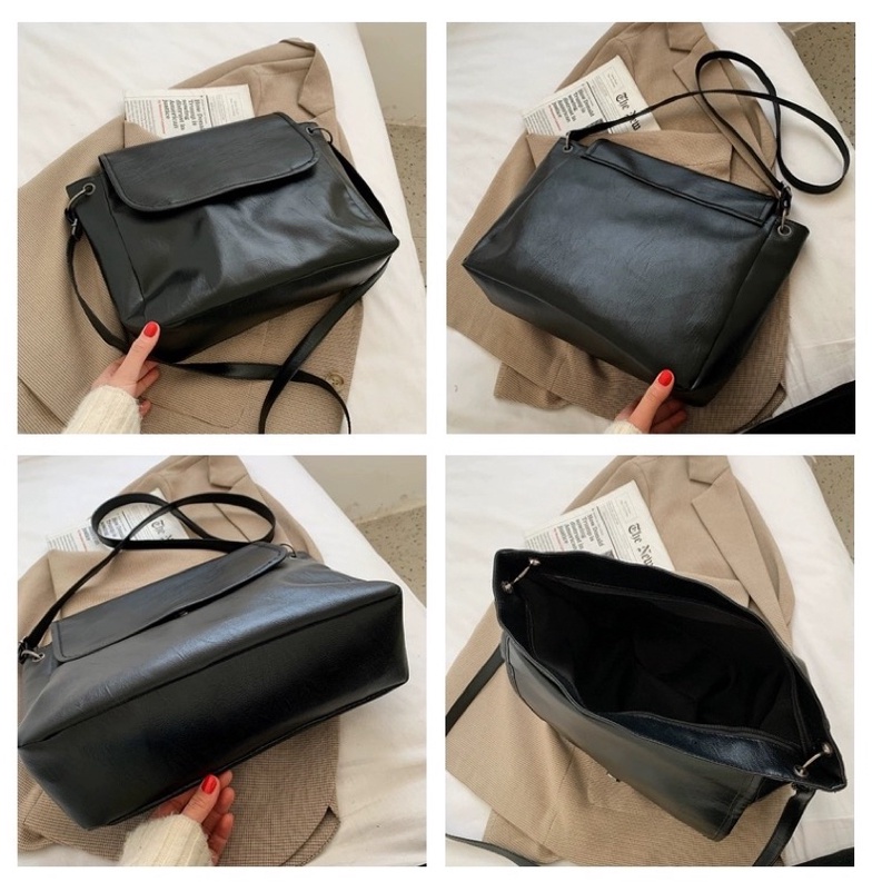Túi đeo chéo nữ đi học đi chơi/ túi tote da mềm giá rẻ đẹp dễ thương Classy_Girl