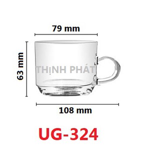 Bộ 6 ly tách ug 324 thái lan