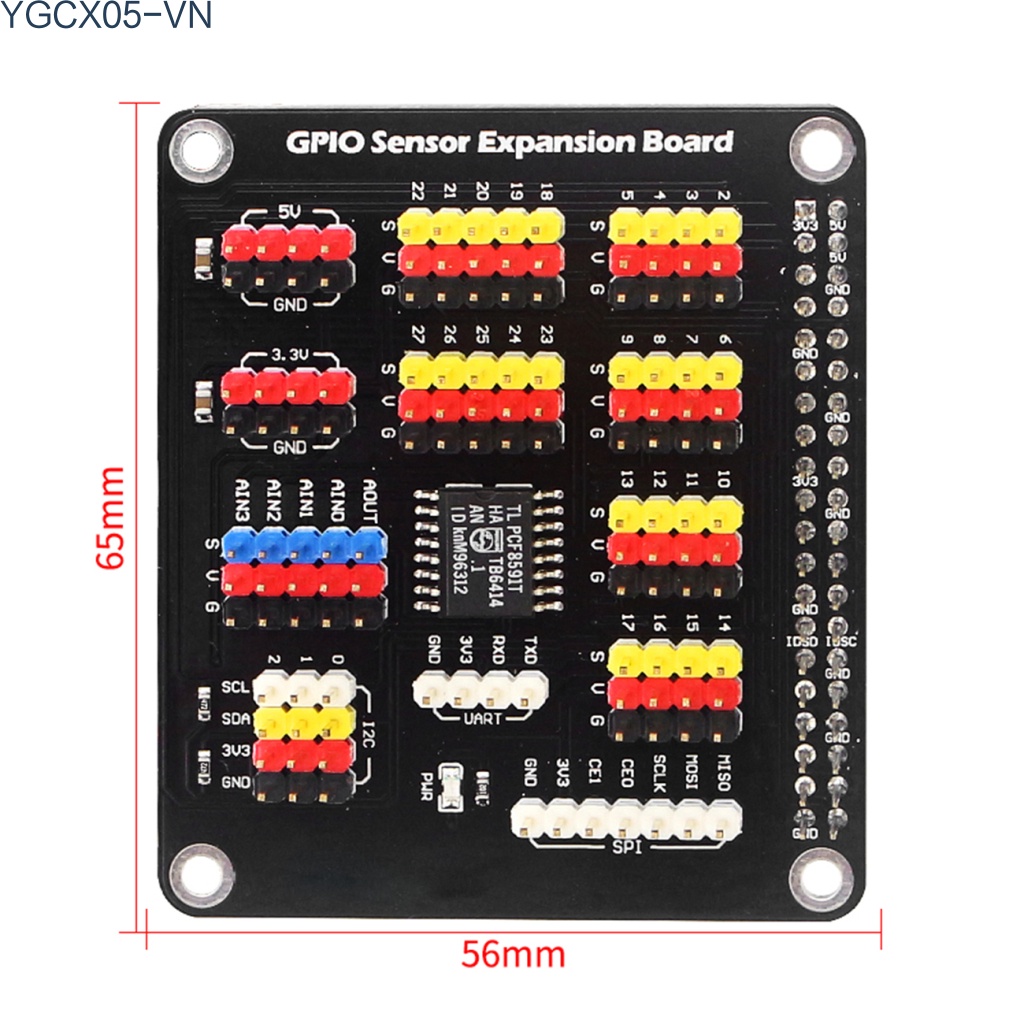 Bảng Mạch Phát Hiện Điện Áp Ad / Da Cho Raspberry Pi 4b / 3b + | BigBuy360 - bigbuy360.vn