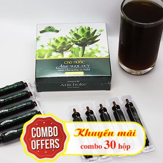 Bigsale 40% 30 hộp cao atiso nước không đường