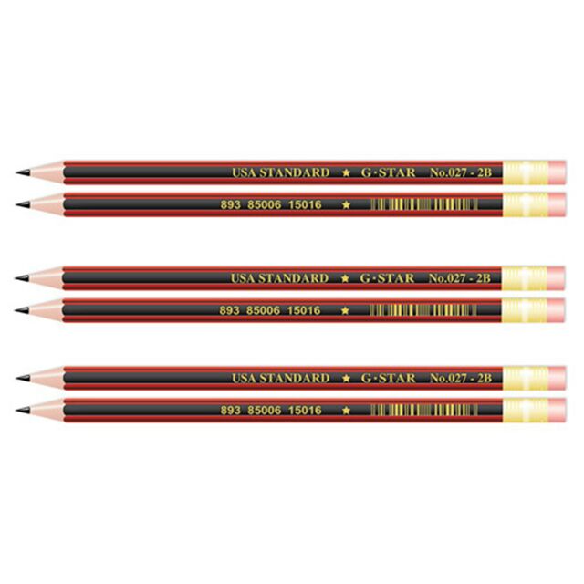 Hộp 12 cây bút chì 2B G-star