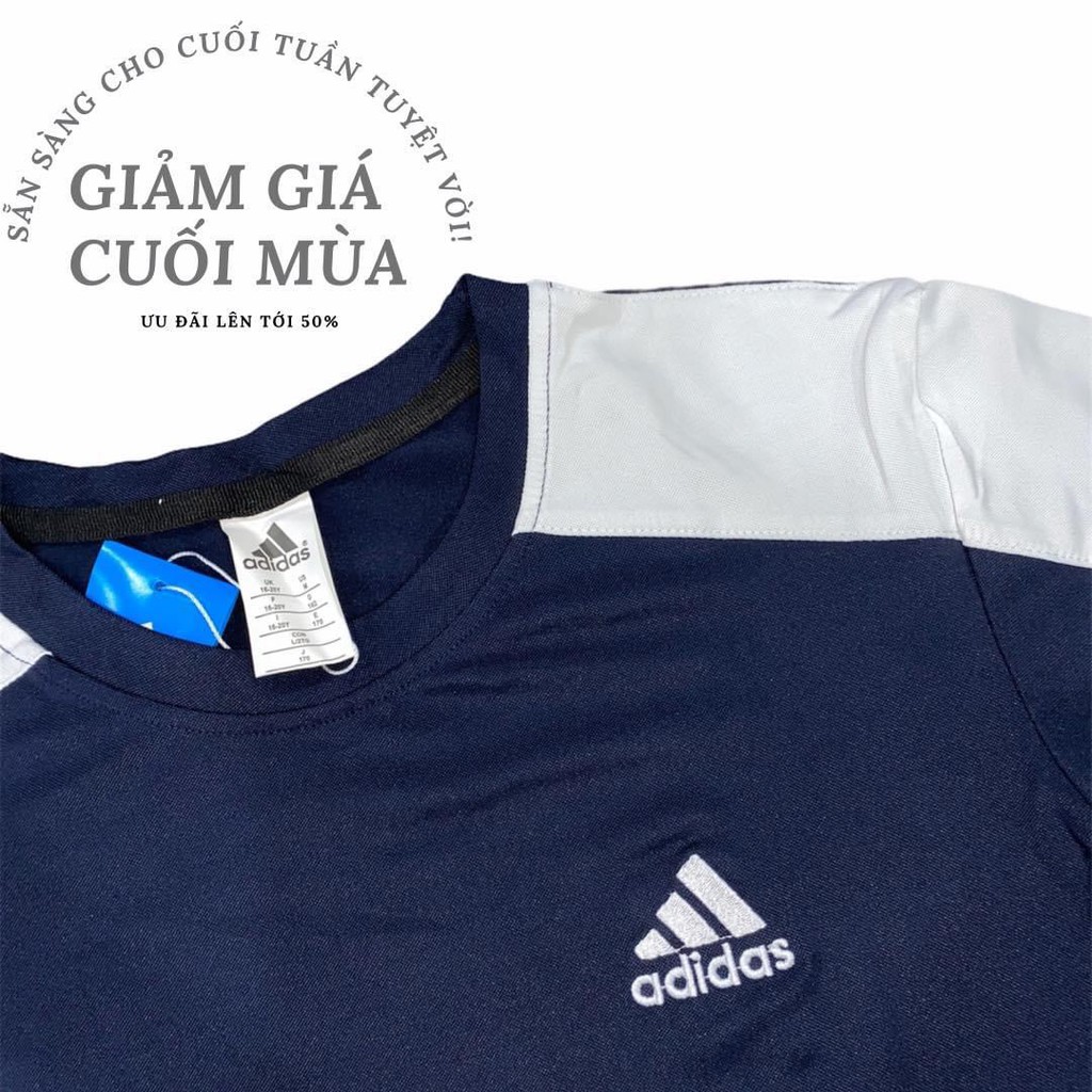 Đồ bộ Thể thao nam Adidas mùa hè cao cấp bộ quần áo nam Vải thun kim mịn thông hơi thấm mồ hôi cực tốt