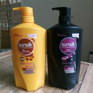 Dầu gội Sunsilk mềm mượt diệu kỳ 900g/ óng mượt rạng ngời 900 g