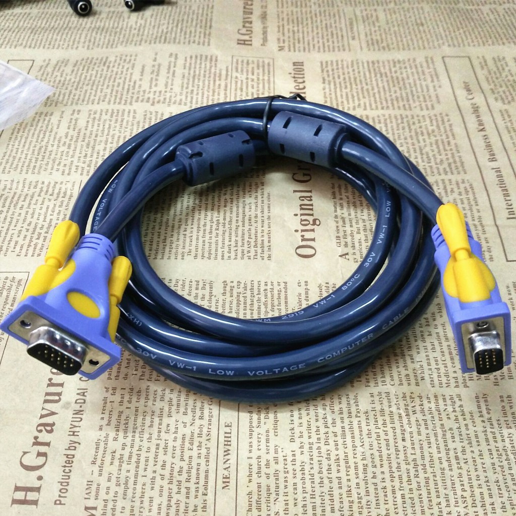 Dây Cáp Màn Hình Máy Tính 40m 3 + 6 Vga Od8.0