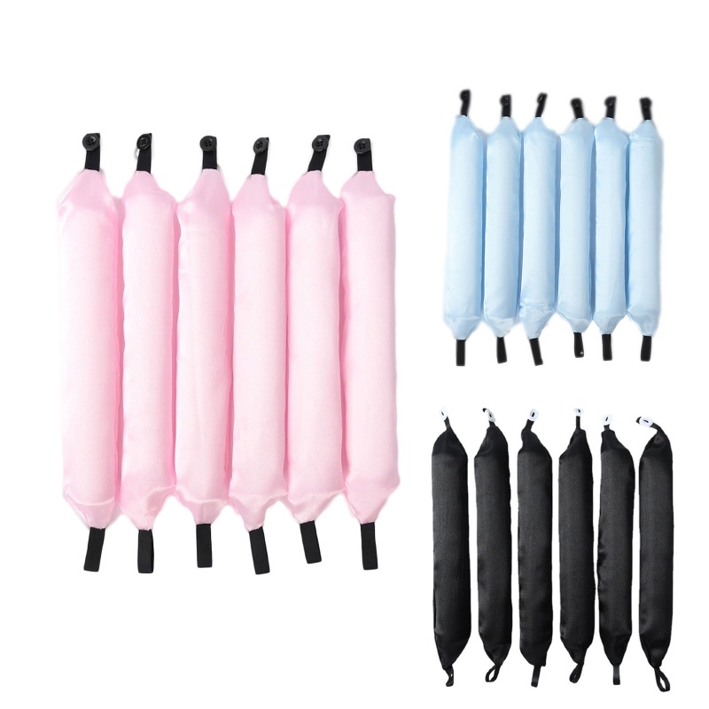 Lô Uốn Tóc Bằng Nhiệt Không Dùng Nhiệt Cho Tóc Ngắn / Mềm Mại