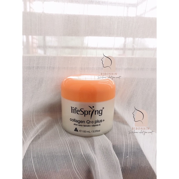Kem cừu Úc Life Spring collagen Q10 plus