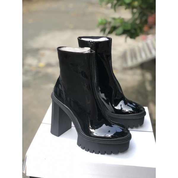 Bốt thời trang cao 12cm chinh hãng bốt big size Giày xuất khẩu Yami | BigBuy360 - bigbuy360.vn