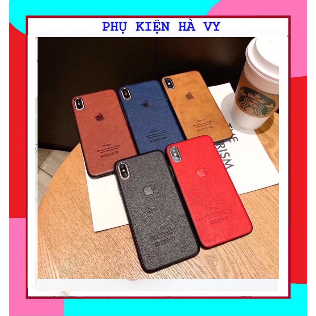 Ốp lưng iphone Da logo táo cho iPhone 6/6s/6spl/6pl/7/8/7pl/b8pl/X/Xsmax/ip11/ip11pro/ip11promax/12/12pro/12promax | BigBuy360 - bigbuy360.vn