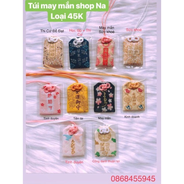 Túi may mắn combo 20