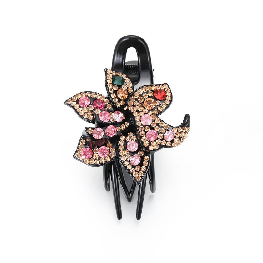 Kẹp Tóc SOFTNESS Thời Trang Dành Cho Nữ|Kẹp Tóc Đính Hoa Xinh Xắn