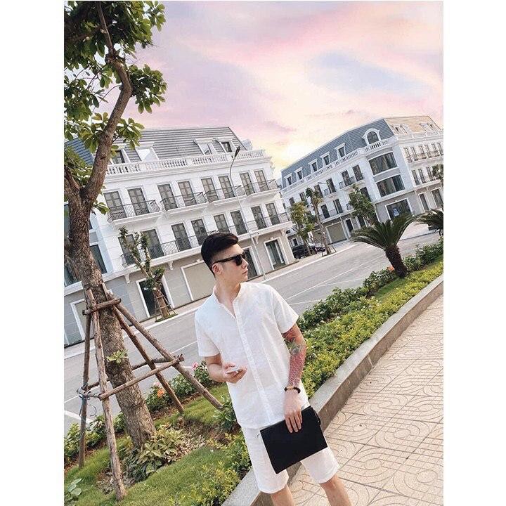 Bộ Đũi Cổ Bẻ Có Túi, Cổ Tàu Thời Trang, Phong Cách Cực Mát | BigBuy360 - bigbuy360.vn