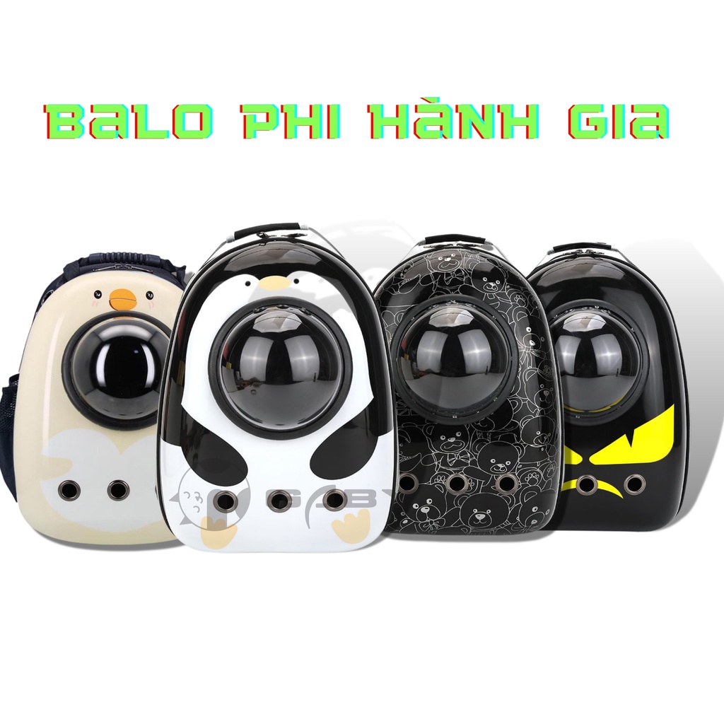 Balo Mèo Kiểu Dáng Phi Hành Gia Gaby Pet, Chất Liệu Nhựa ABS Bền Nhẹ