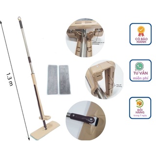 Cây lau nhà tự vắt 360 độ thông minh cao cấp tự động