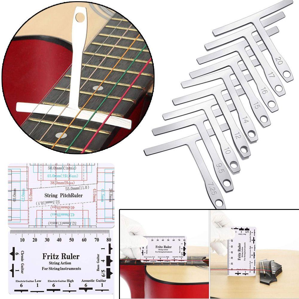 CHOOKEY Thước Đo Dây Đàn Guitar Hình Chữ T