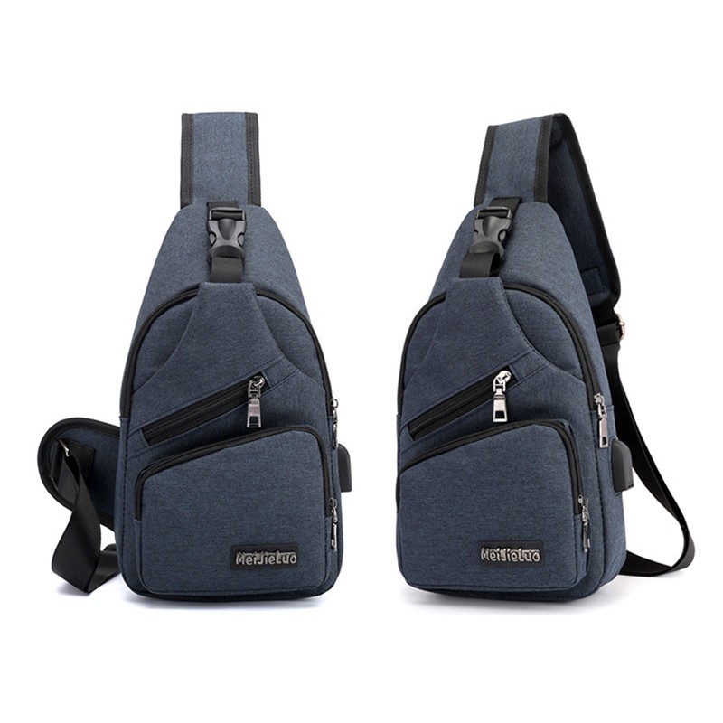 Túi đeo chéo nam nữ thời trang siêu nhẹ có sạc điện thoại-TDCN08 shop_soc | BigBuy360 - bigbuy360.vn