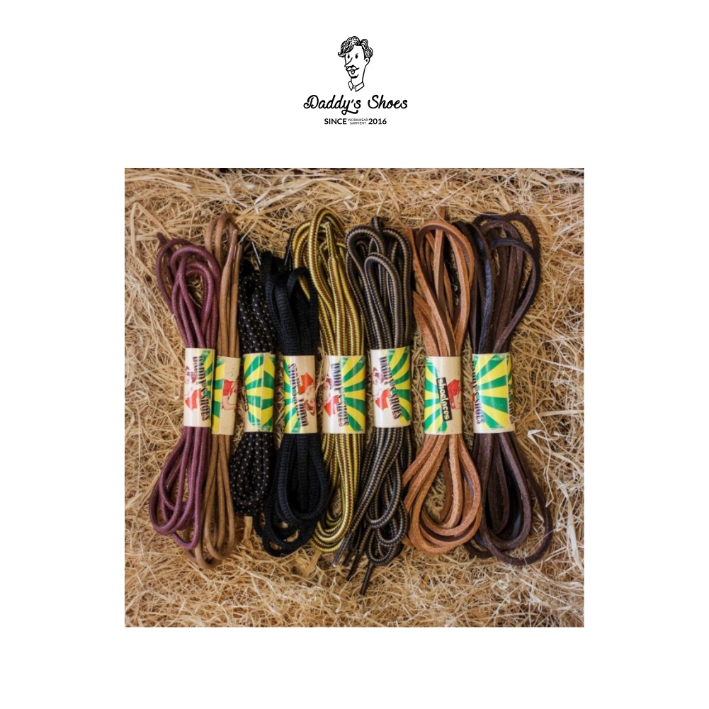 Dây giày Daddy's Shoes các loại dành cho Giày Âu và Giày Boots