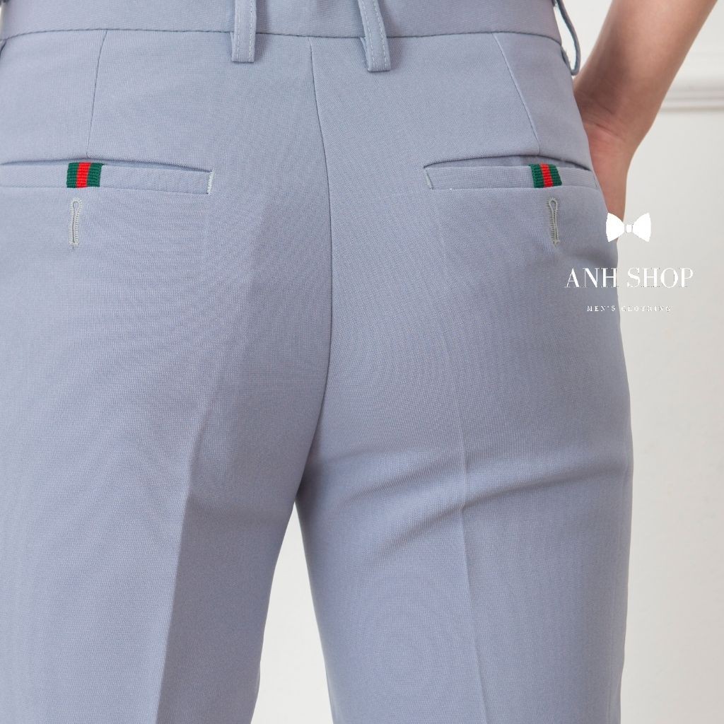 Quần đen nam ống ngắn cao cấp, vải âu cao cấp co giãn 4 chiều (có thêm nhiều màu chọn lựa) | BigBuy360 - bigbuy360.vn