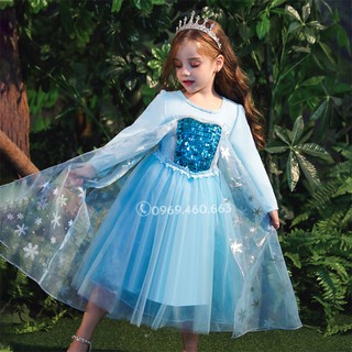 Đầm Elsa Bé Gái