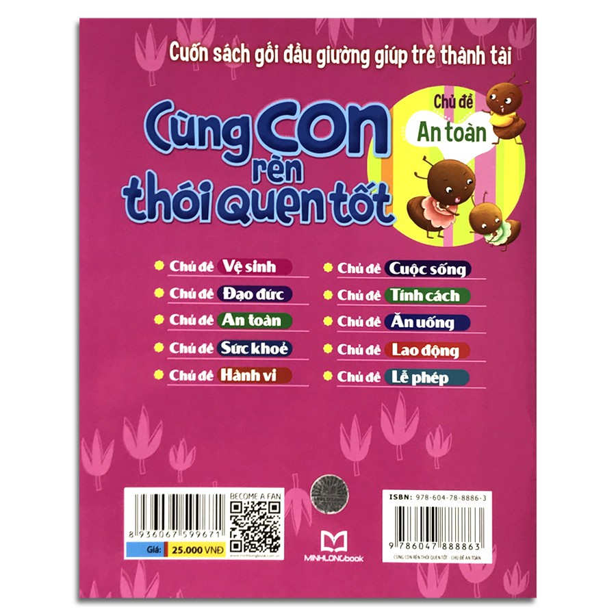 Sách - Cùng Con Rèn Thói Quen Tốt - Chủ Đề: An Toàn | BigBuy360 - bigbuy360.vn