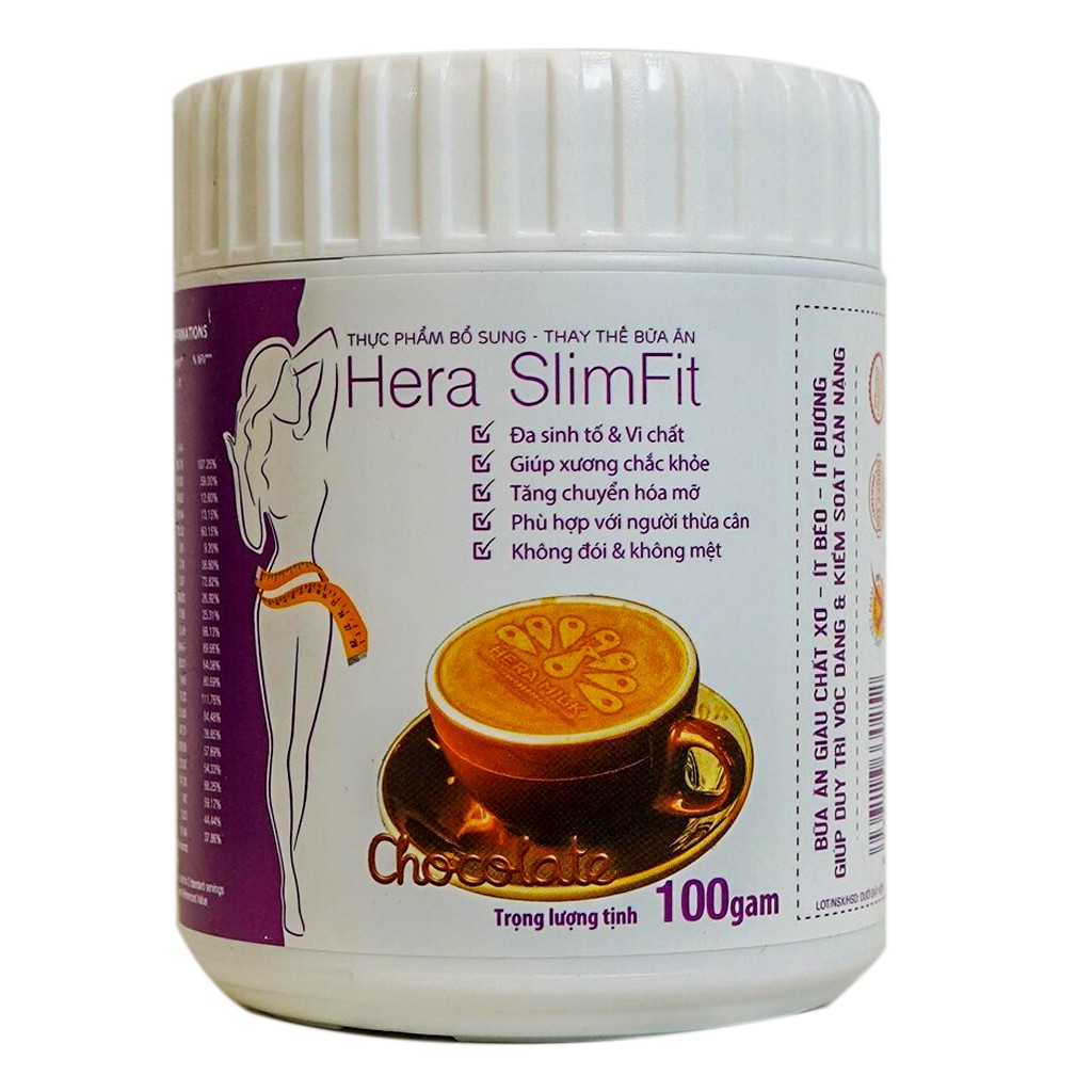 COMBO Sữa Giảm Cân Hera Slimfit 100g  Giảm cân nhanh, giảm cân không cần nhịn ăn
