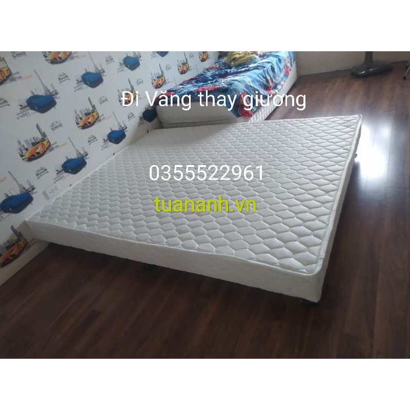 Đi Văng-Divan thay giường dài 1.6m x 2m cao 28cm màu ngẫu nhiên.