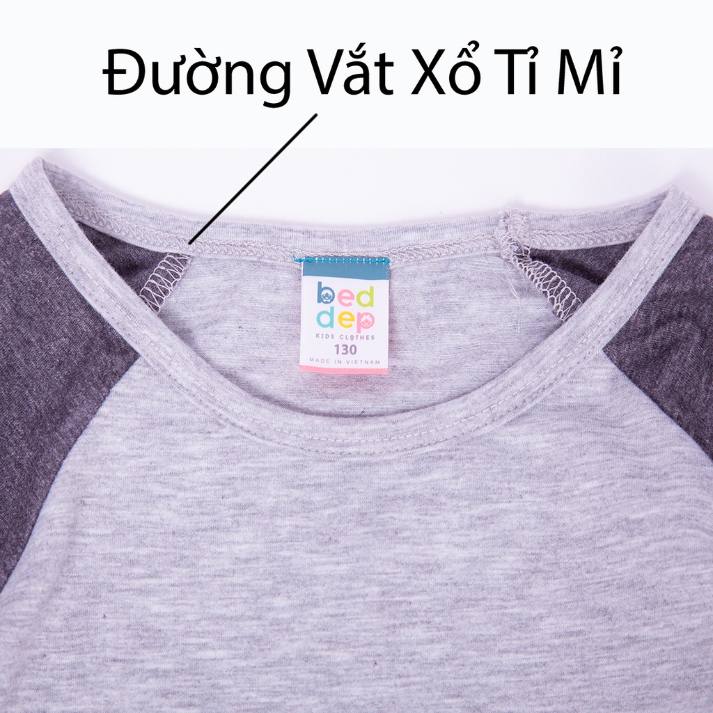 Đồ Bộ Bé Trai Dài Tay Chất Cotton In Hình Hổ Ngộ Nghĩnh Thời Trang Cao Cấp Beddep Kid Clothes BB17