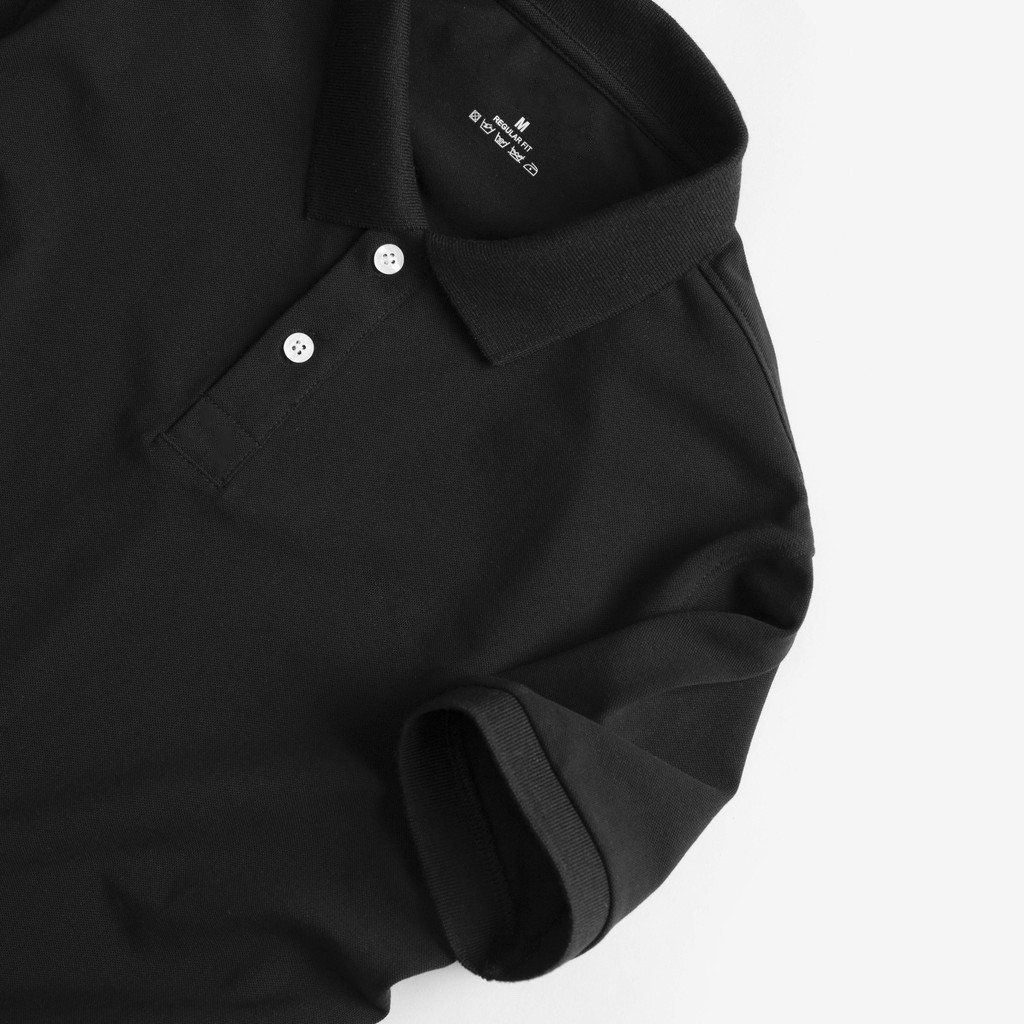 ÁO THỂ THAO NAM CỔ BẺ, TRƠN, ÁO CỘC NAM CHẤT LIỆU COTTON CÁ SẤU | BigBuy360 - bigbuy360.vn