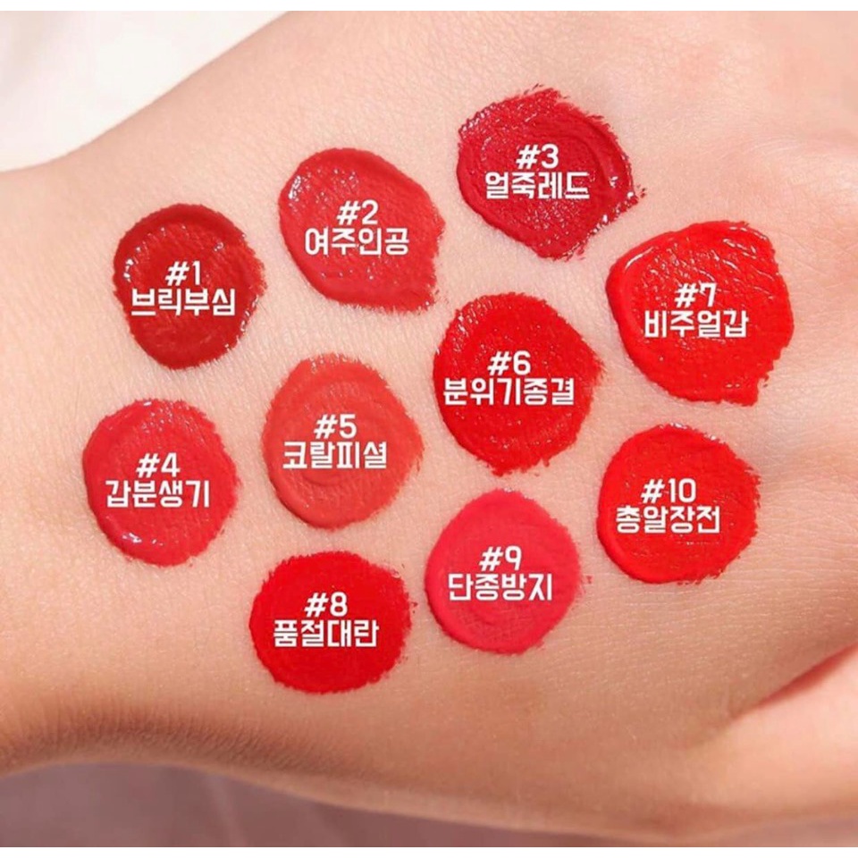 Son Peripera Ink Velvet Lip Tint siêu lì