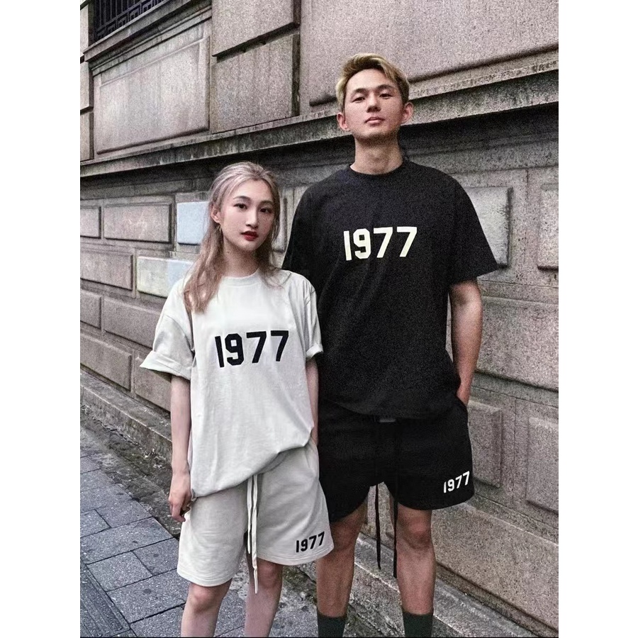 FOG FEAR OF GOD shorts ESSENTIALS 1977 high street casual five-point pants couple tide brand American