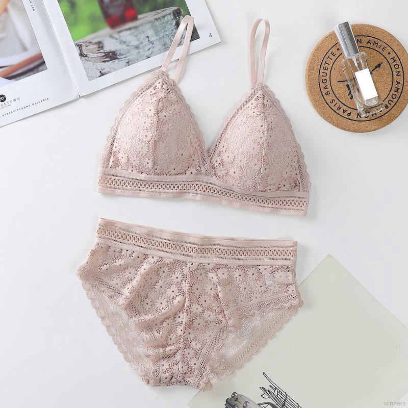 [Mã FASHIONT4WA2 giảm 10K đơn 50K] Bộ đồ lót ren không gọng gợi cảm thoải mái cho nữ | BigBuy360 - bigbuy360.vn