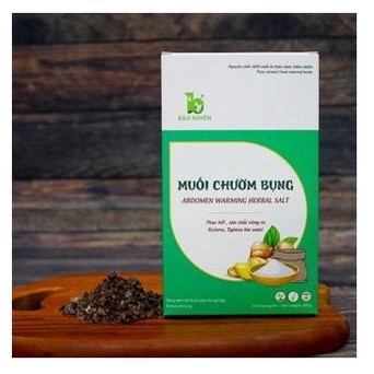 Muối chườm bụng Bảo Nhiên 850g giúp Săn bụng – Giảm eo – Mờ rạn + Tặng kèm túi đựng muối trong mỗi hộp