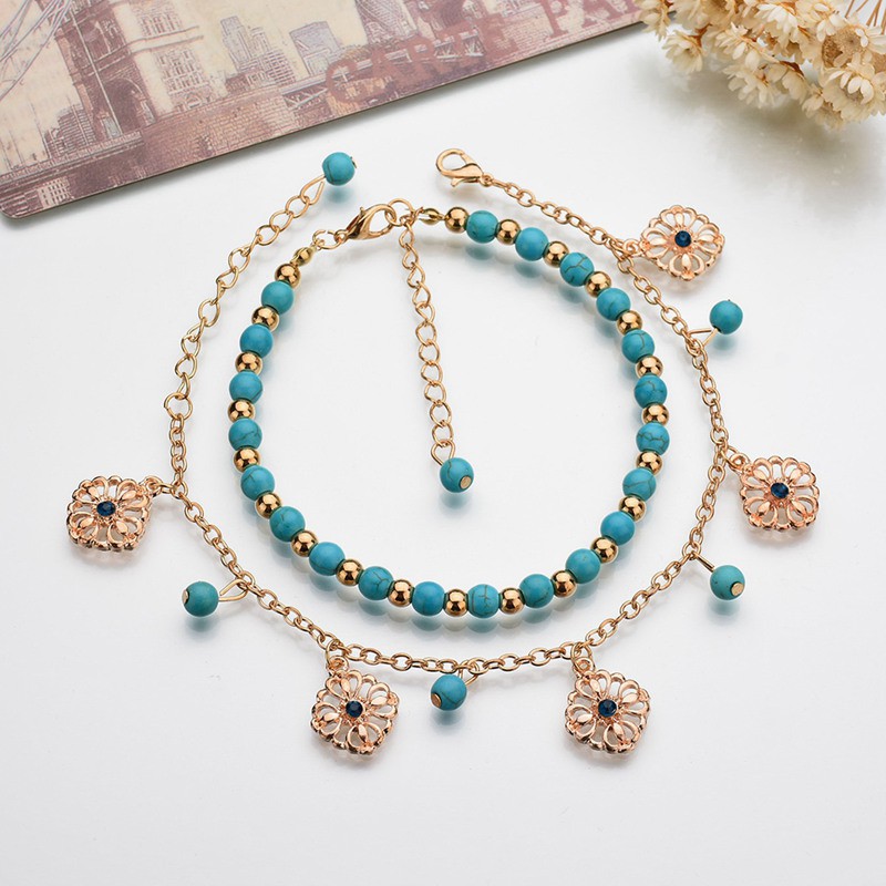 Bộ 2 lắc chân phong cách boho thời trang cho nữ | BigBuy360 - bigbuy360.vn