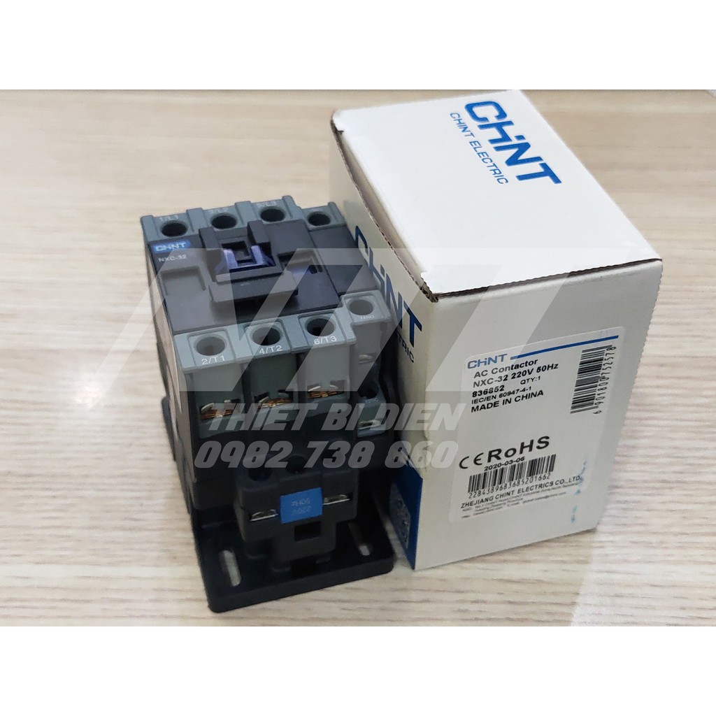 Contactor khởi động từ 32A NXC-32 Chint