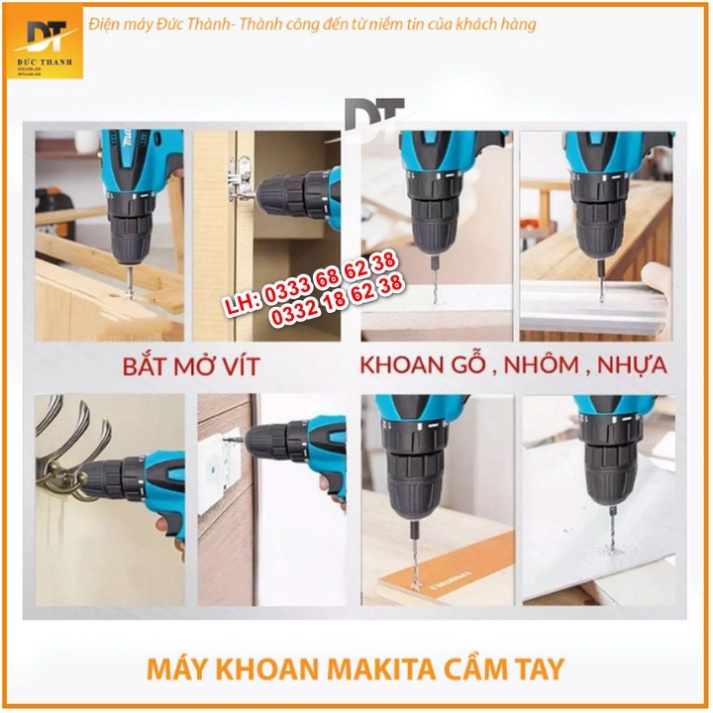 Chính hãng Súng bắn vít MKT 12V nhập khẩu Full box