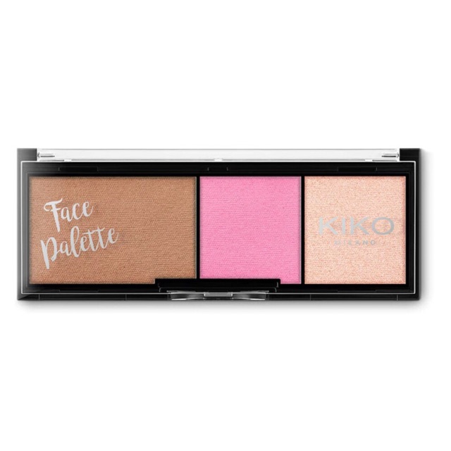 KiKo bảng phấn má (tạo khối, má hồng, highlight)
