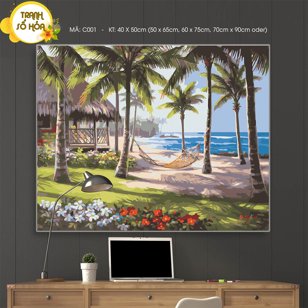 Tranh Sơn Dầu Số Hóa Phong Cảnh Tiệm Nhà Mít 50 Mẫu Đẹp Nhất Hàng Có Sẵn | BigBuy360 - bigbuy360.vn