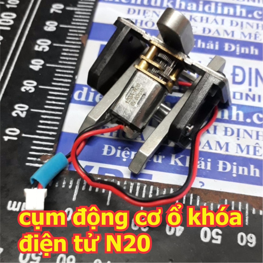 cụm động cơ giảm tốc trong ổ khóa điện tử N20 6V 60V/P kde5438