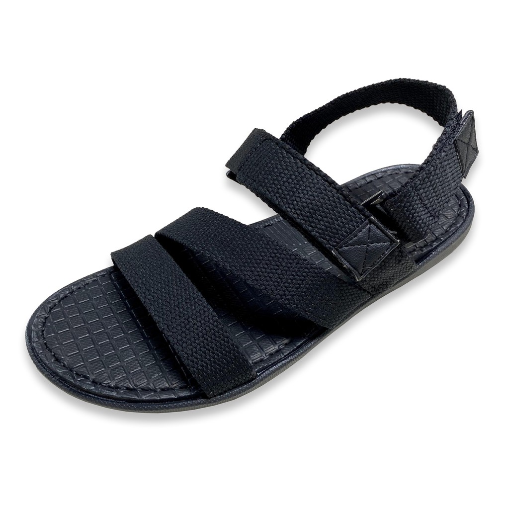 SANDAL NAM ISKULLS 2 - By Aries AMSI ĐÃ MAY ĐẾ CHẮC CHẮN ĐỘ BỀN CAO - ĐEN