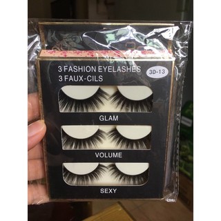 Lông mi giả chồn 3 Fashion Eyelashes 3 Faux Cils 3D